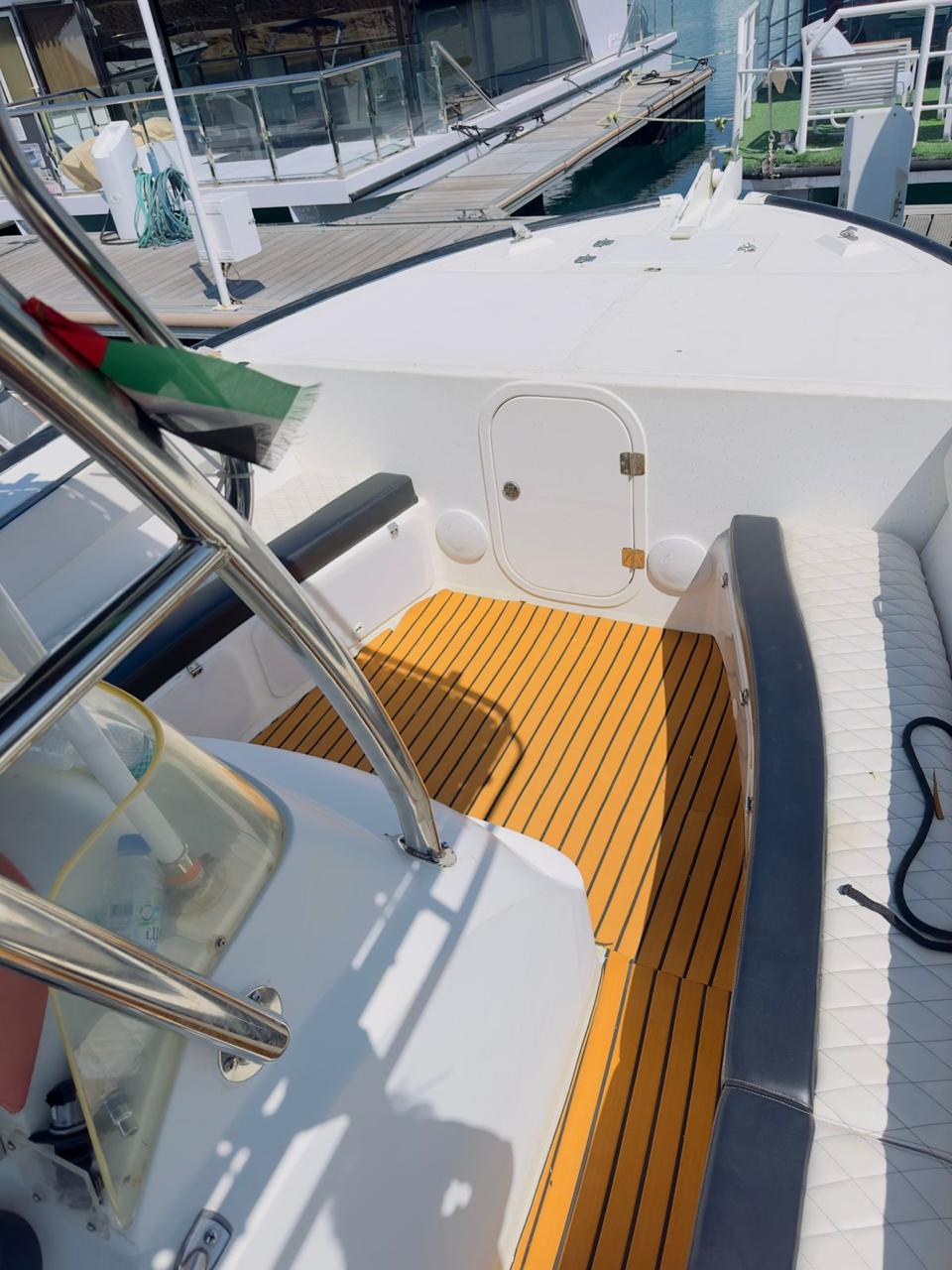 Jet ski and water sports during a yacht charter in Abu Dhabi